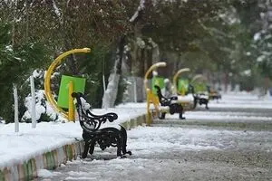 بارش برف و باران در ۱۲ استان