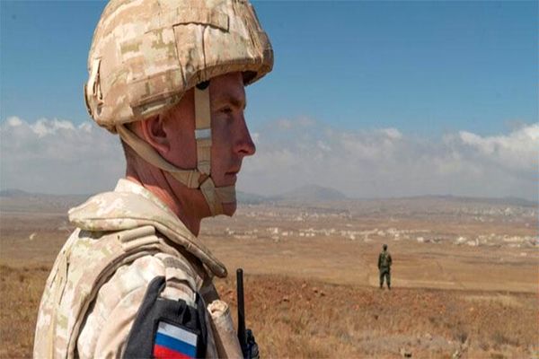 همکاری نظامی روسیه و سوریه در منطقه جولان