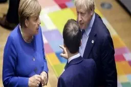 پیشنهاد جانسون برای مذاکره با مرکل و ماکرون رد شد