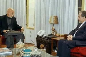 عراقچی با حامد کرزای دیدار کرد