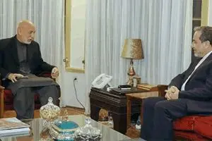عراقچی با حامد کرزای دیدار کرد