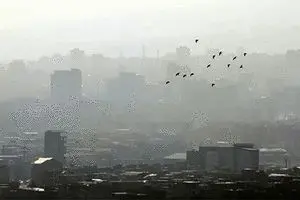هوای تهران آلوده است