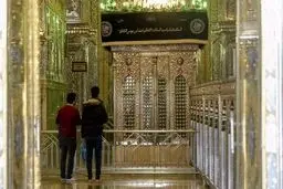 گشوده شدن درهای حرم شاهچراغ (ع) به روی زائران