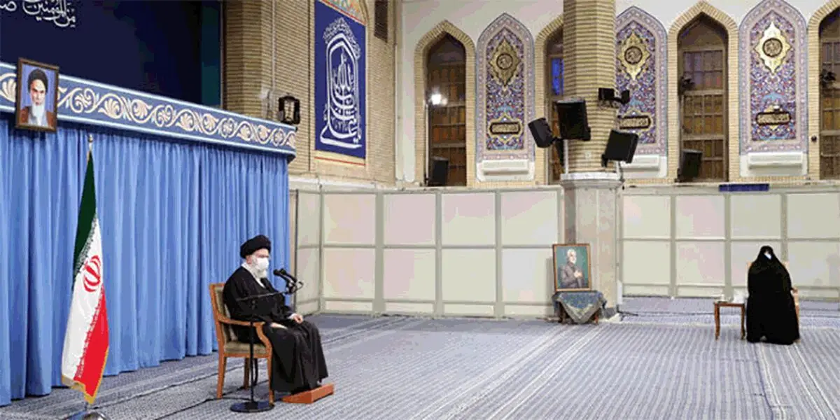 تصاویر: دیدار دست‌اندرکاران مراسم سالگرد شهید سلیمانی با رهبر انقلاب