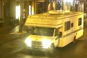 آمریکا؛ پلیس «نشویل» تصویر ون منفجر شده را منتشر کرد