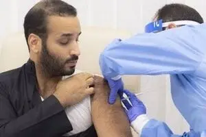 محمد بن سلمان واکسن کرونا تزریق کرد