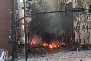 سی‌بی‌اس: فرد مرتبط با انفجار نشویل شناسایی شد
