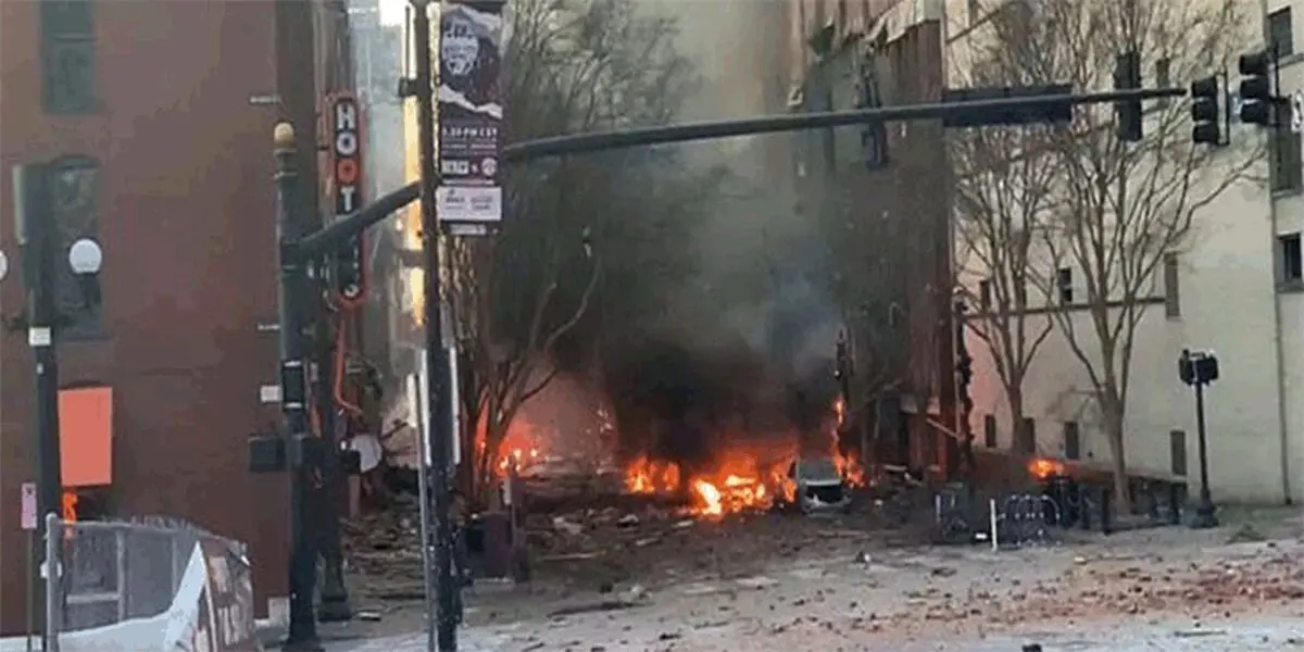 سی‌بی‌اس: فرد مرتبط با انفجار نشویل شناسایی شد