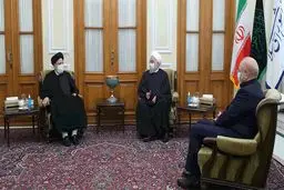 تصاویر: جلسه سران قوا در مجلس شورای اسلامی