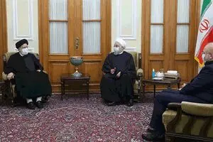 تصاویر: جلسه سران قوا در مجلس شورای اسلامی