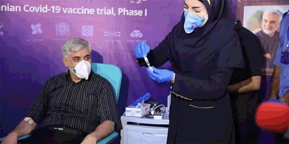 داوطلب دوم تزریق کننده واکسن کرونای ایرانی: نگران نیستم
