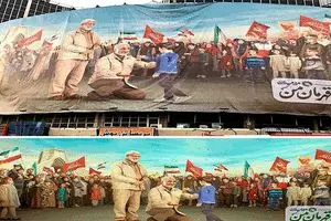 دیوارنگاره جدید میدان ولیعصر(عج)