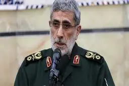 سردار قاآنی: استخوان‌های دشمن در حال خرد شدن است