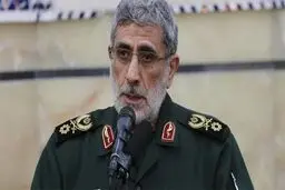 سردار قاآنی: استخوان‌های دشمن در حال خرد شدن است