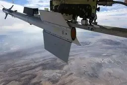 شلیک موشک آذرخش از پهپاد کرار