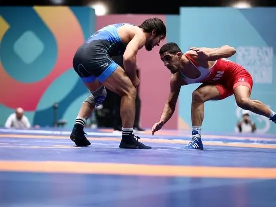 نتایج روز نخست کشتی آزاد مسابقات کشورهای اسلامی