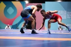 نتایج روز نخست کشتی آزاد مسابقات کشورهای اسلامی