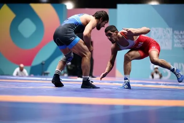 نتایج روز نخست کشتی آزاد مسابقات کشورهای اسلامی