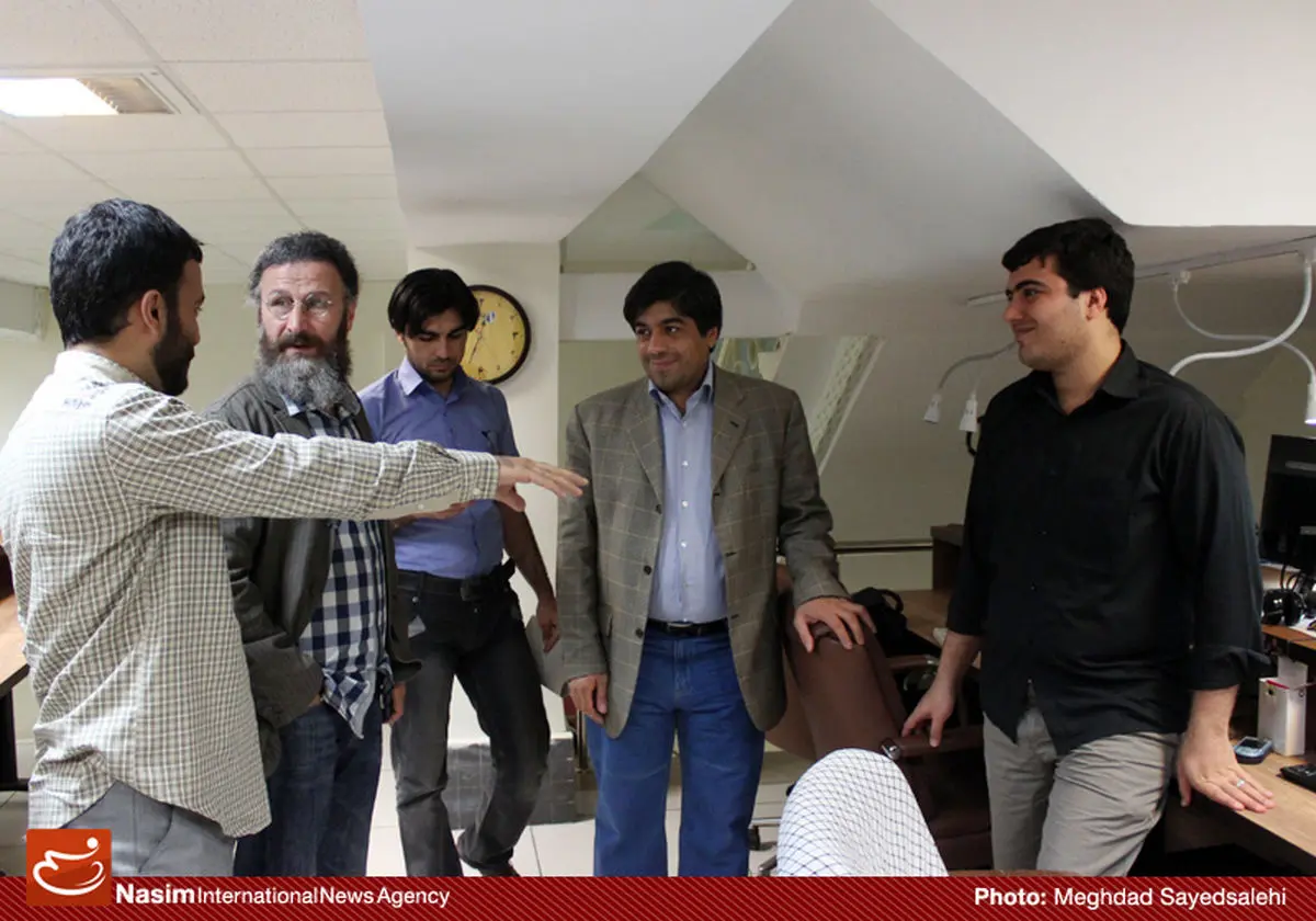بازدید بهرام عظیمی از نسیم آنلاین