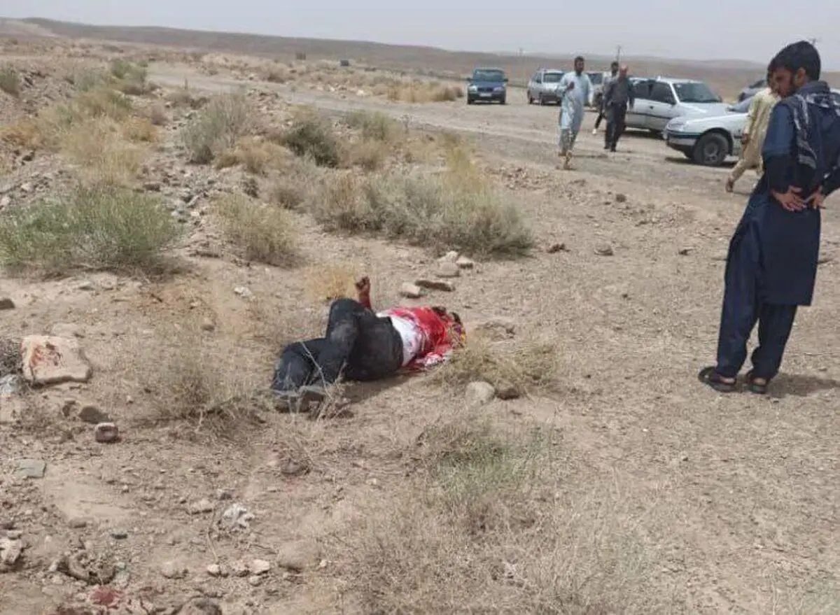 شهادت چهار نفر از کارکنان پلیس راه شمال سیستان و بلوچستان در حمله تروریستی