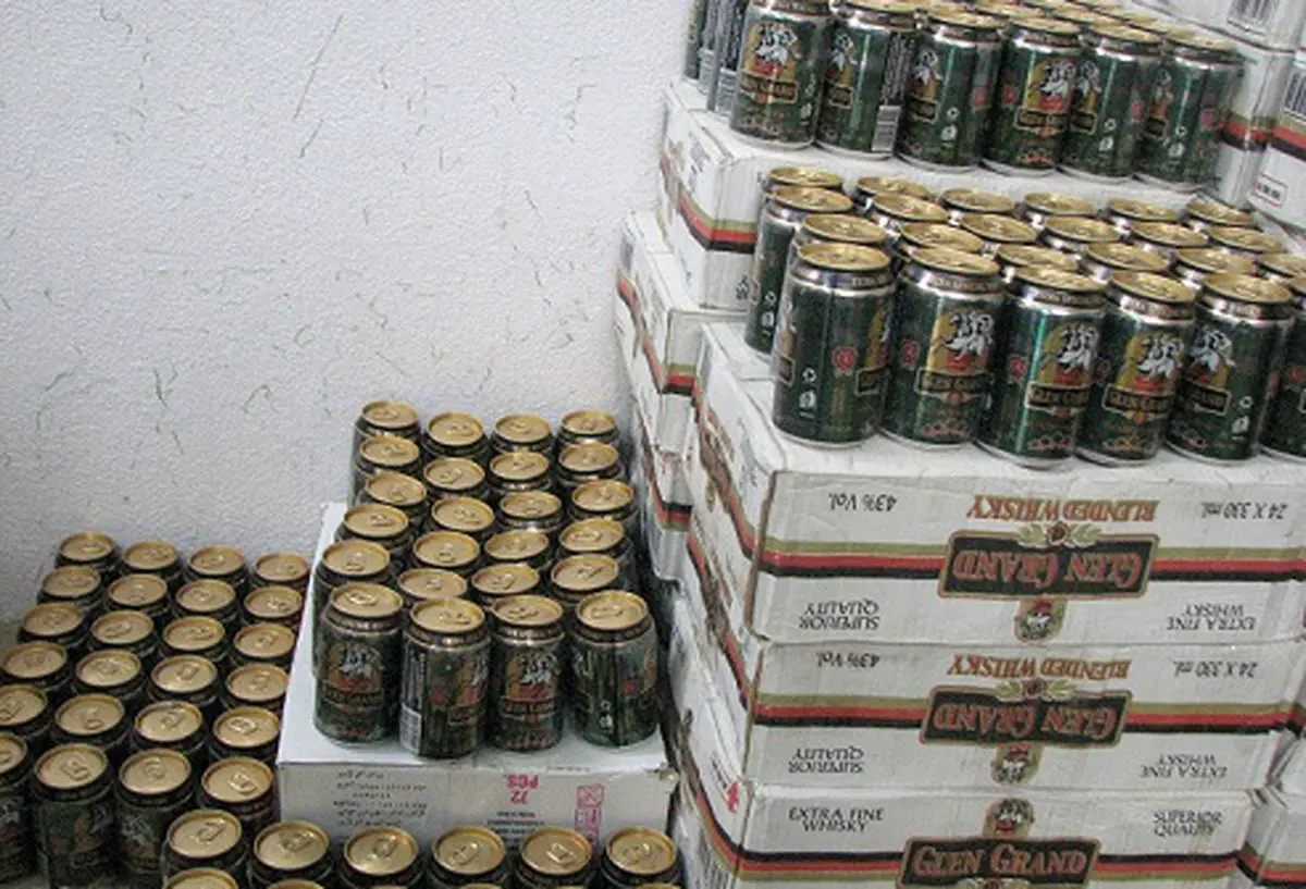 دستگیری فروشنده بزرگ مشروبات الکلی پایتخت