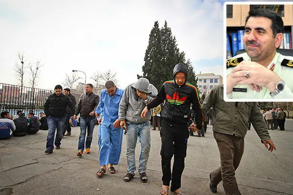 دستگیری ۱۷۳ نفر از اراذل و اوباش در هشتمین طرح پلیس تهران