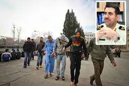 دستگیری ۱۷۳ نفر از اراذل و اوباش در هشتمین طرح پلیس تهران