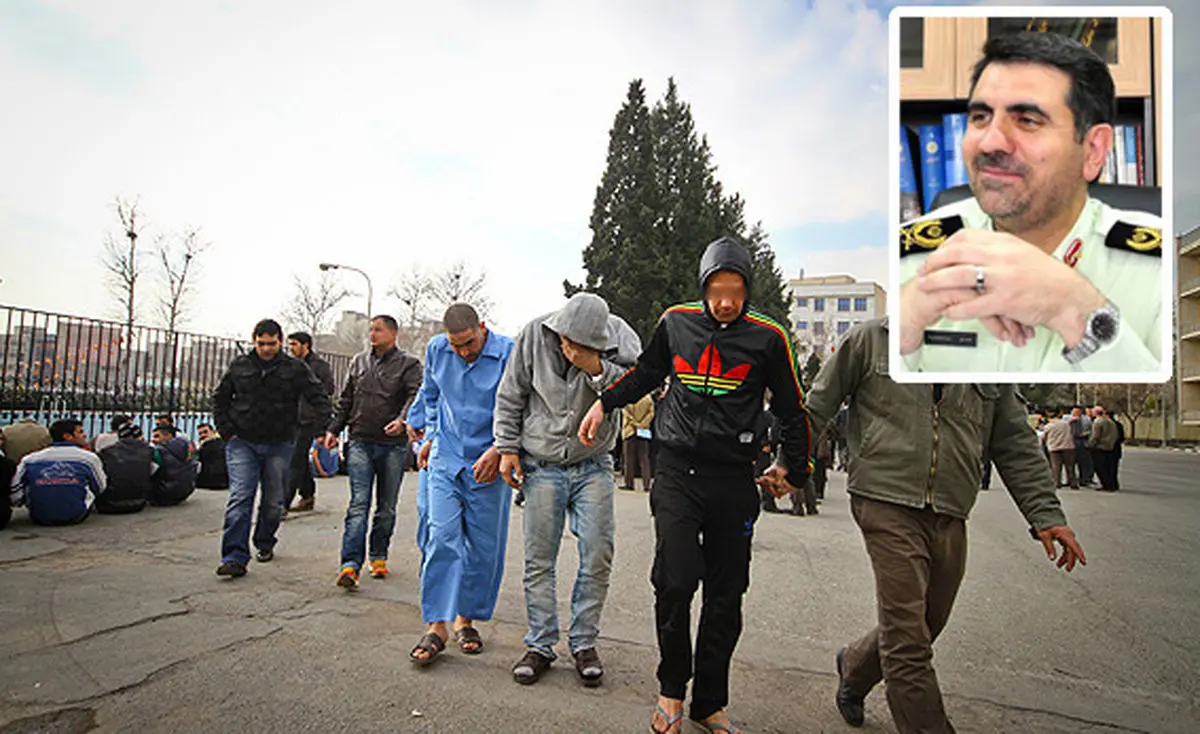 دستگیری ۱۷۳ نفر از اراذل و اوباش در هشتمین طرح پلیس تهران