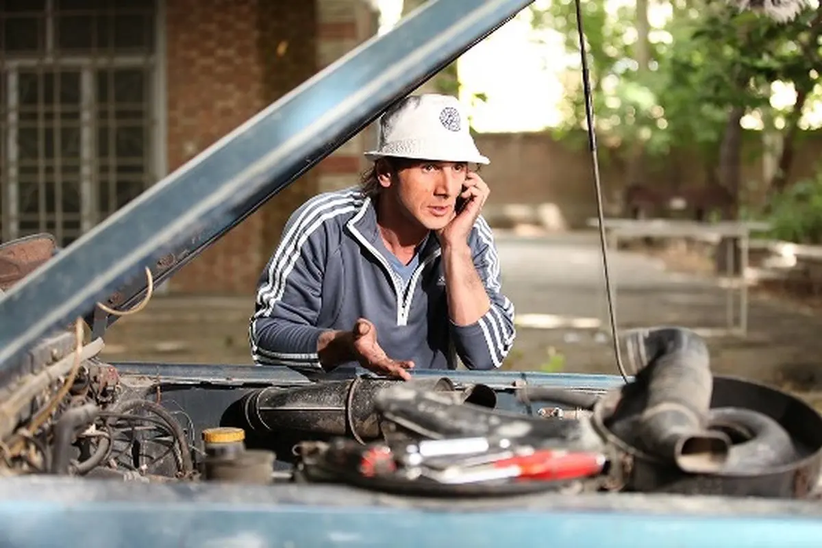 حیایی در پشت صحنه فیلم آتش بازی