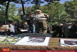 تشییع پیکر محمود استادمحمد