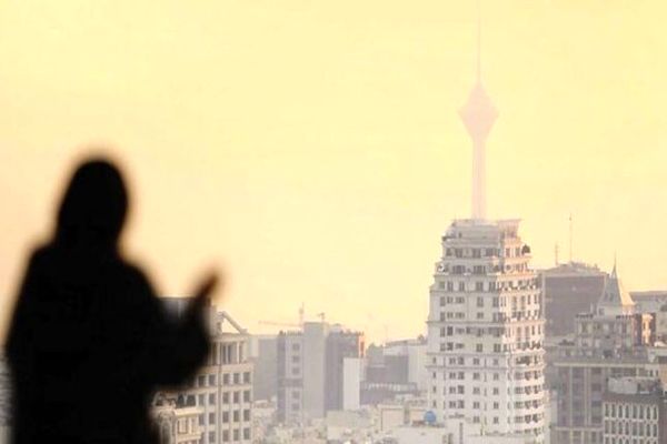  هوای تهران آلوده شد 