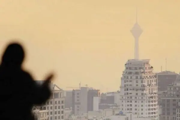  هوای تهران آلوده شد 