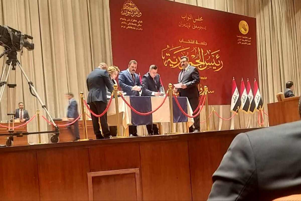 رئیس جمهور عراق انتخاب شد