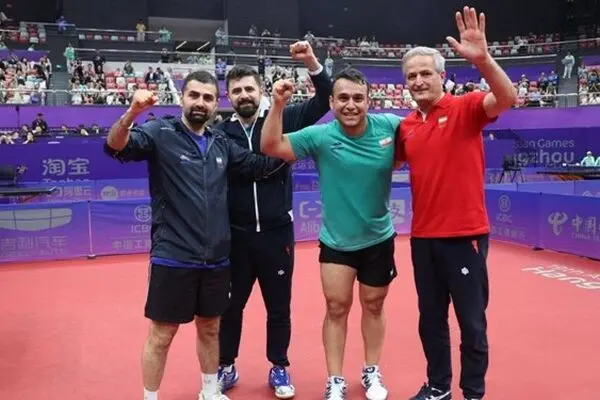 برتری تاریخی تنیس‌روی‌میز مقابل ژاپن؛ قطعی شدن مدال پس از ۶۵ سال