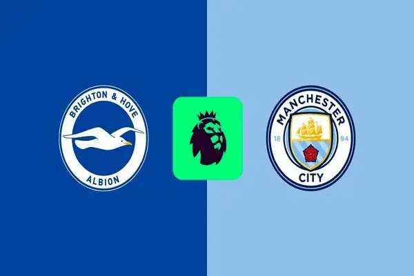 پخش زنده بازی فوتبال منچستر سیتی و برایتون از شبکه سه