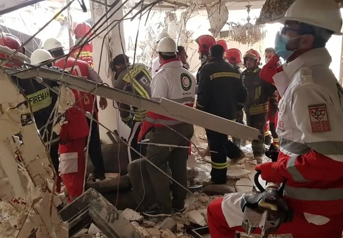 انفجار گاز شهری در اهواز جان ۷ نفر را گرفت+عکس