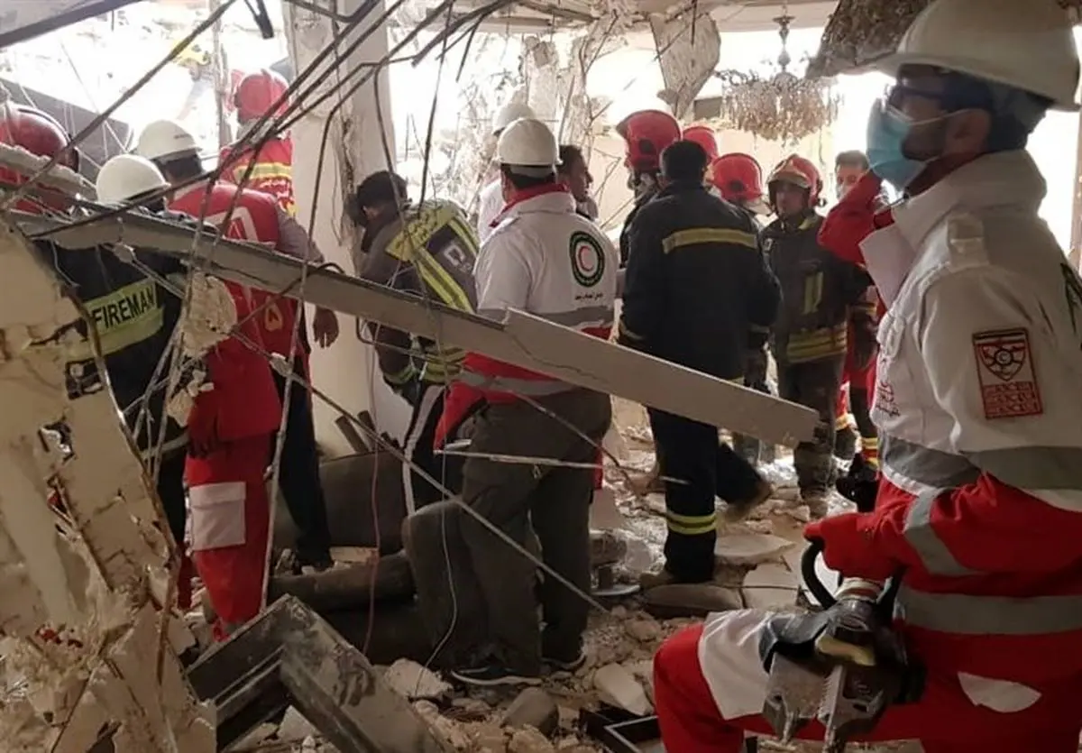 انفجار گاز شهری در اهواز جان ۷ نفر را گرفت+عکس