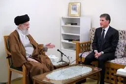 رهبر انقلاب خطاب به بارزانی: «جامعه کُردی» جزو ما هستند