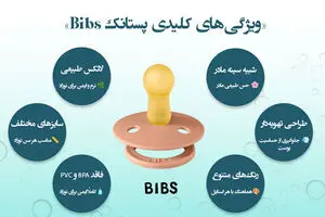 پستانک برند بیبس؛ انتخابی علمی برای آرامش و سلامت نوزاد