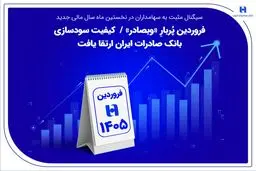 فروردین پُربارِ «وبصادر» / کیفیت سودسازی بانک صادرات ایران ارتقا یافت