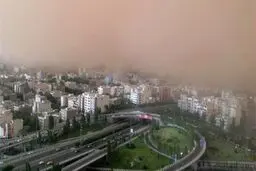  احتمال طوفان تندری در شمال تهران تا ۲۳ خرداد