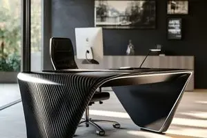 بهترین جنس برای میز اداری چیست؟ مقایسه MDF، نئوپان و چوب طبیعی