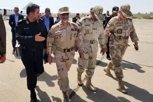  دو فرمانده ارشد نظامی به سیستان رفتند