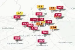 بیماران قلبی، سالمندان و کودکان پایتخت امروز را در خانه بمانند