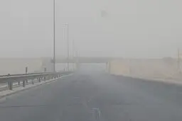 گرد و غبار سنگین در بندرعباس+فیلم