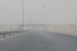 گرد و غبار سنگین در بندرعباس+فیلم
