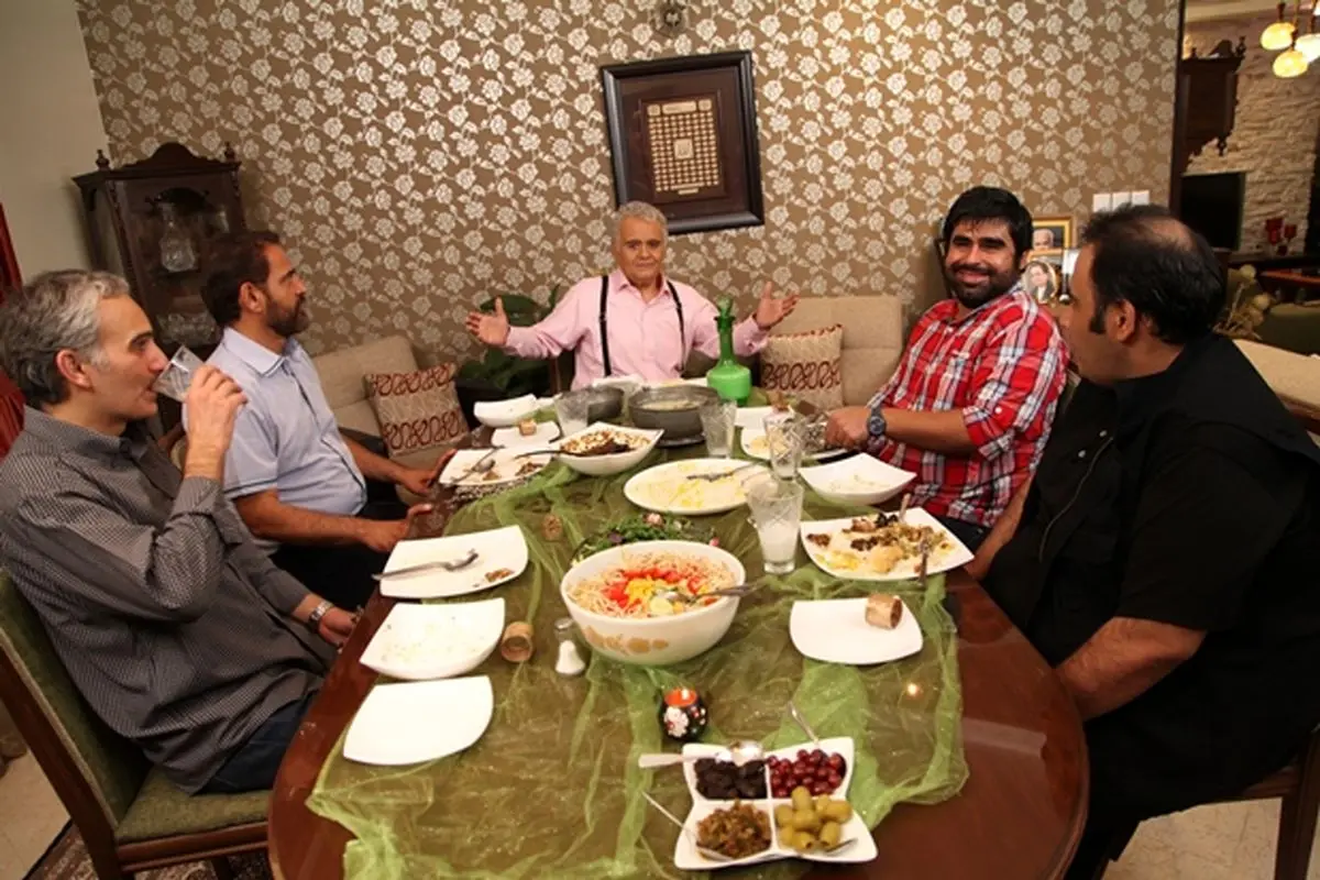 اکبر عبدی در شام ایرانی