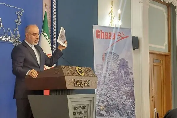 کنعانی: تداوم جنایت‌های رژیم صهیونیستی می‌تواند شرایط را از کنترل خارج کند