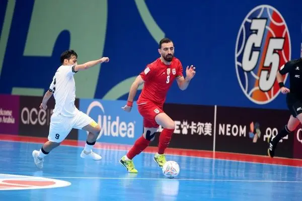 صعود مقتدرانه فوتسال ایران به فینال جام ملت‌های آسیا با شکست عراق