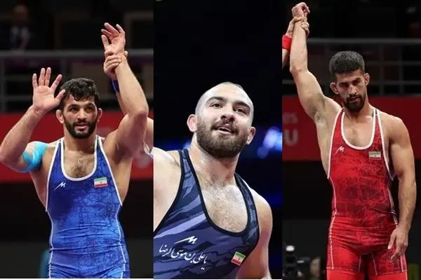 پایان کار کشتی آزاد ایران با ۳ طلا و ۲ نقره 